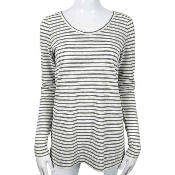 Loft Vintage Soft split hem long sleeve Tee size XS NWT - Picture 1 of 4